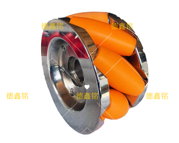 10 Inch 800kg Load Steel Mecanum Wheel for Heavy-duty AGV Applications