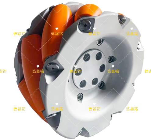 12 Inch 1000kg Load Aviation Aluminum 7075 Mecanum Wheel for Industrial Automation