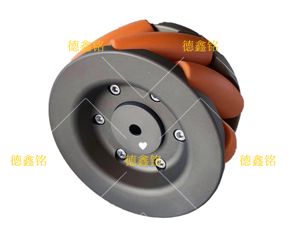 8 Inch 500kg Load Aluminum Mecanum Wheel for High-precision Robotic Systems