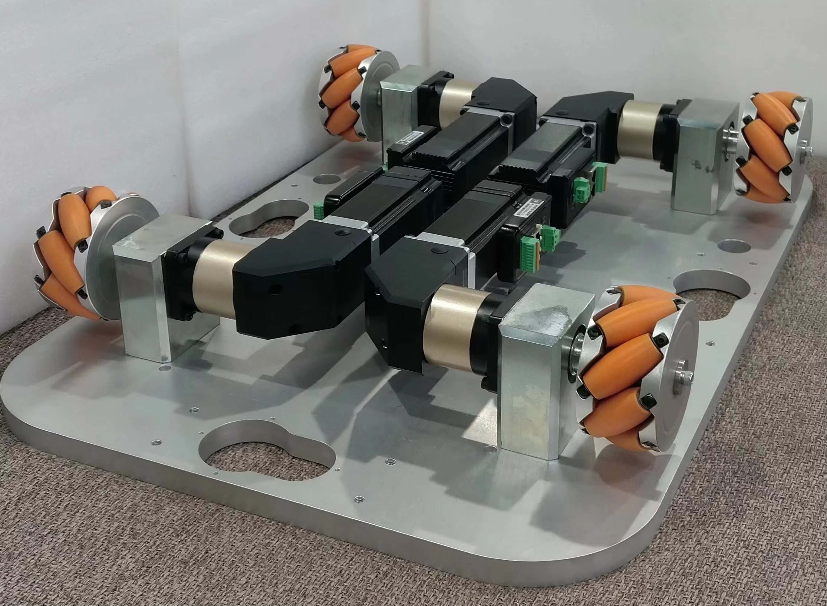 Battery Power agv Transfer Cart Mecanum Wheel Transfer Platform